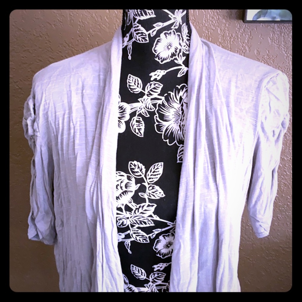 Isabella Rodriguez open front cardigan